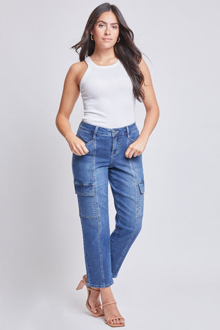 Missy Mid Rise Cargo Jeans